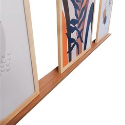 Prateleiras Porta Quadros 180cm Integrada Flutuante - 6