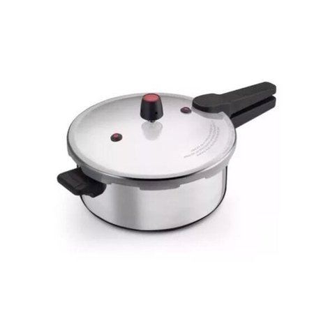 Panela de Pressão Polida 7l Fechamento Externo Nacional