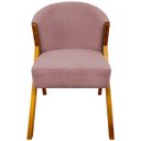 Ver imagem 5 de Poltrona Decorativa para Sala You Bouclé Premium Braça Amadeirada