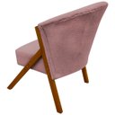 Ver imagem 7 de Poltrona Decorativa para Sala You Bouclé Premium Braça Amadeirada