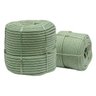 Corda de Poliéster Trançada Verde 6mm x 180m - 1
