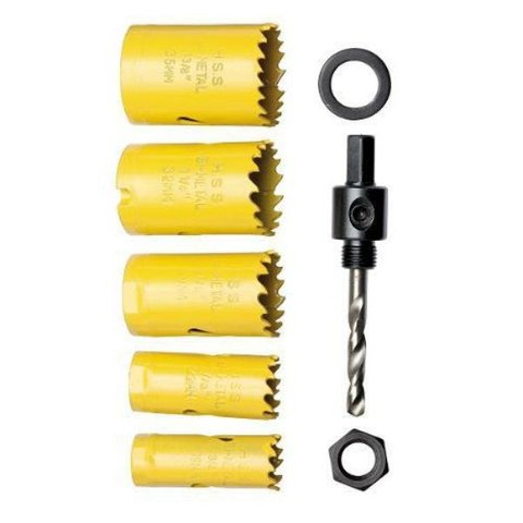 Jogo de Serra Copo Bimetal com 7 Peças Eda