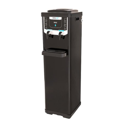 Bebedouro de Coluna Newup Max Preto 220V para Garrafão 10L e 20L com Compressor