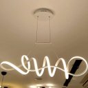 Ver imagem 2 de Pendente Bella Zig 84x 22 x 21cm 1 Led 73w TP003