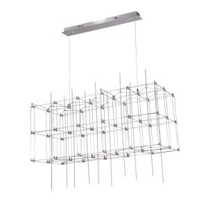 Pendente Bella Sky 91 x 41 x 40cm 54 Leds 0,2w JJ008