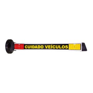 Sinalizador Garagem Sonoro Led Entrada/saida Veículos St1399
