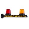 Sinalizador Garagem Sonoro Led Entrada Saida Veículos St1396 - 1