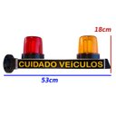 Ver imagem 2 de Sinalizador Garagem Sonoro Led Entrada Saida Veículos St1396