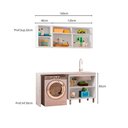 Ver imagem 3 de Lavanderia Modular Evidence 3 Peças Balcão sem Tampo Poliman