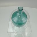 Ver imagem 7 de Vaso Garrafa Decorativo de Vidro Verde 17x15x15cm Enfeite Sala Mesa Estante