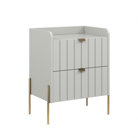Mesa Lateral para Cama Moriah 45cm Retro 100% Mdf