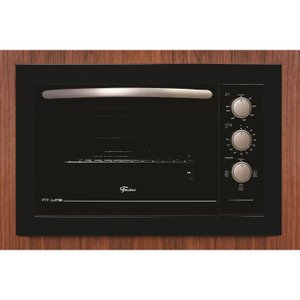 Forno Eletrico Fischer Fit Line Embutir 48l Frontal Preto 127v