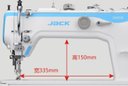 Ver imagem 6 de Reta Eletrônica Jack 2060ghc Transporte Triplo 1 Agulha-220v