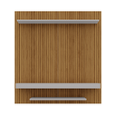 Ver imagem 3 de Painel Leme 1.5 Cinamomo/ripado/off White – Bechara Móveis