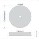 Ver imagem 2 de Canopla Prato de Madeira Maciça para Lustres e Pendentes