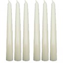 Ver imagem 1 de Conjunto 9 Vela Natalina Decoração Branca para Castiçal 21cm