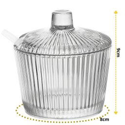 Meleira de Vidro Graffiato Transparente 200ml - 2