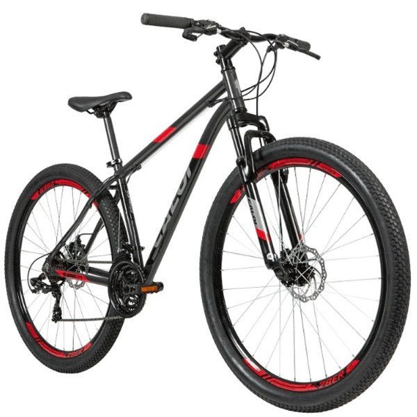 Bicicleta Caloi Supra aro 29 Cinza Tamanho 17 Freia a Disco