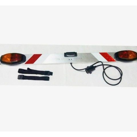 Régua Sinalizadora para Transbike Suporte para Placa