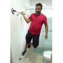 Ver imagem 3 de Barra de Apoio para Banheiro 88cm com Ventosa