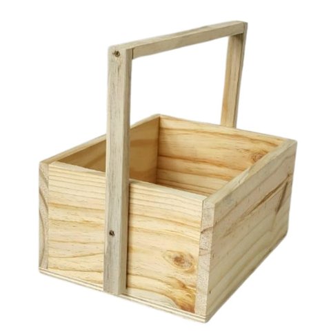Cesta com alça inclinável para páscoa