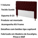Ver imagem 2 de Cabeceira Queen Cama Box Estofada 160 Cm Mirage Veludo