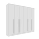 Ver imagem 2 de Guarda Roupa Casal 6 Portas Sevila Tcil Móveis Neve