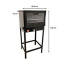 Ver imagem 2 de Forno Grande com Cavalete 80 Litros Alta Pressão com Tampa de Vidro Cefaz Frg-18