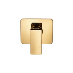 Acabamento Registro Mono Comando Quadrado Base Docol Dourado - 3