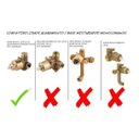 Ver imagem 5 de Acabamento Registro Mono Comando Quadrado Base Docol Dourado