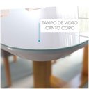 Ver imagem 3 de Conjunto Sala De Jantar 6 Lugares 6 Cadeiras Mel Off White