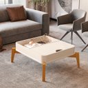 Ver imagem 2 de Conjunto de Mesa de Centro e Buffet Nexus Off White