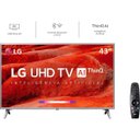Ver imagem 2 de Smart TV LED 4K Lg 43Um7500 43", Uhd, Webos 4.5, Lg Thinq Ai, Hdr Ativo, 4 HDMI, 2 USB - Prata
