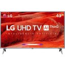 Ver imagem 1 de Smart TV LED 4K Lg 43Um7500 43", Uhd, Webos 4.5, Lg Thinq Ai, Hdr Ativo, 4 HDMI, 2 USB - Prata