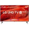 Smart TV LED 4K Lg 43Um7500 43", Uhd, Webos 4.5, Lg Thinq Ai, Hdr Ativo, 4 HDMI, 2 USB - Prata - 1