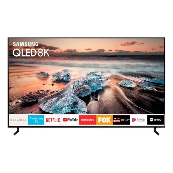 Smart TV Qled Samsung 65 Polegadas 65Q900R Uhd 8K, Ia Upscaling, Direct Full Array 16x, Hdr3000, USB, HDMI - 2