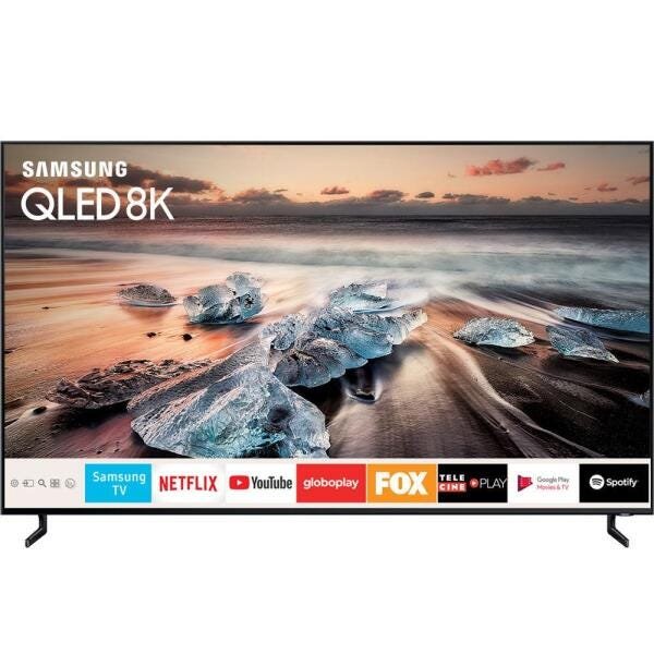 Smart TV Qled Samsung 75 Polegadas 75Q900R, Uhd 8K, Ia Upscaling, Direct Full Array 16x, Hdr 4000, 120Hz - 3