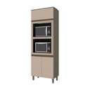 Ver imagem 1 de Paneleiro Henn 2 Fornos 71.5 Cm C69-35 Duna/Cristal