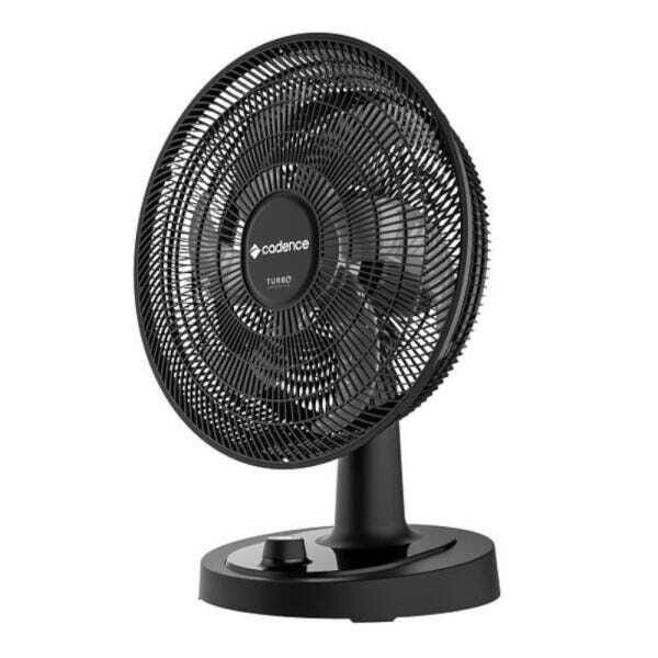 Ventilador Turbo Conforto Mesa e Parede 6 Pás 42cm Preto Cadence 127v Vtr470-127 - 2