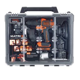 Ferramenta Black+Decker Matrix Combinadas 6 em 1 20V Bivolt BDCDM6KITC-BR - 1