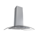 Ver imagem 1 de Coifa Nardelli Ilha Vidro Curvo Aço Inox 90cm 220V 50011410