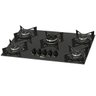 Cooktop Fit Line Fischer 5 Bocas Vidro Preto Chama Rápida Bivolt 26343 - 2