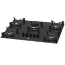 Ver imagem 2 de Cooktop Fit Line Fischer 5 Bocas Vidro Preto Chama Rápida Bivolt 26343