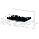 Ver imagem 3 de Cooktop Fit Line Fischer 5 Bocas Vidro Preto Chama Rápida Bivolt 26343