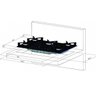 Cooktop Fit Line Fischer 5 Bocas Vidro Preto Chama Rápida Bivolt 26343 - 3