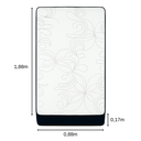 Ver imagem 1 de Colchão Solteiro D28 88x188x17 Ideal para Quartos Compactos e Uso Diário.