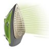 Ferro de Passar a Vapor Arno Ecogliss Fec1, com Base Cerâmica, Verde/cinza - 220v - 3