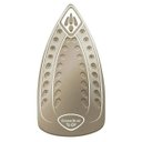 Ver imagem 2 de Ferro de Passar a Vapor Arno Ecogliss FEC1, Com Base Cerâmica, Verde/Cinza - 110V