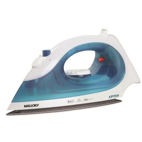 Ferro de Passar a Vapor Mallory Júpiter, Com Base Antiaderente, 550W, Azul - 220V