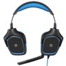 Headset Gamer Logitech G430, Surround Sound 7.1 - Preto/Azul - 3